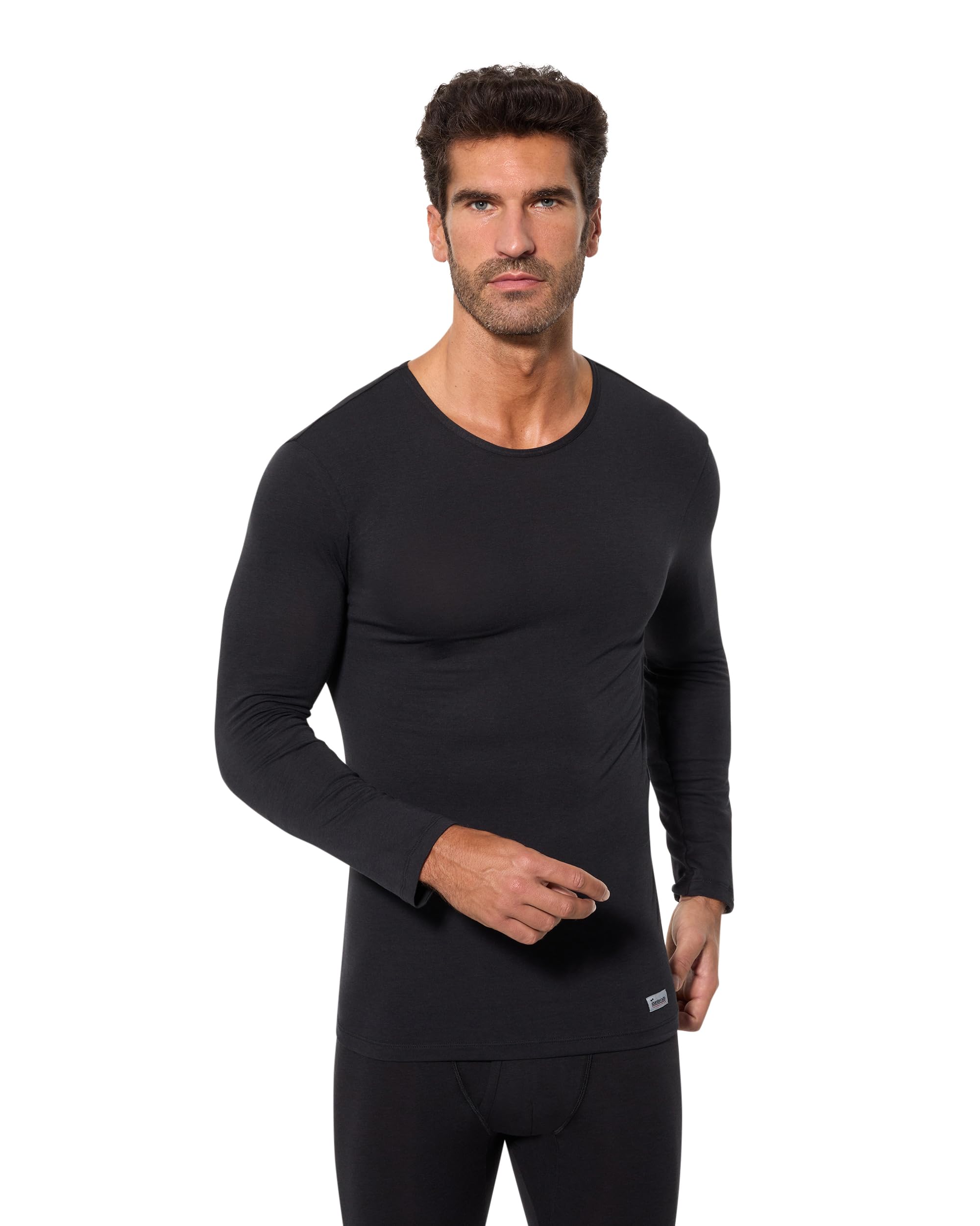 Abanderado Camiseta de Manga Larga Cuello Redondo Térmico Termaltech Hombre x1