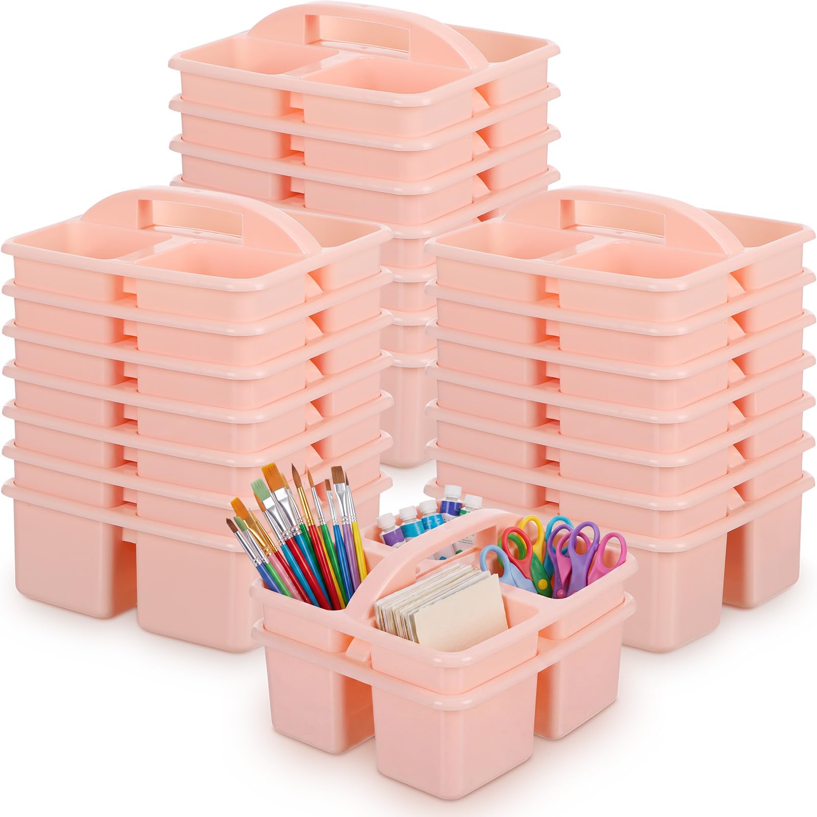 Photo 1 of Geelin Classroom Caddy - 24 Pack, Pink