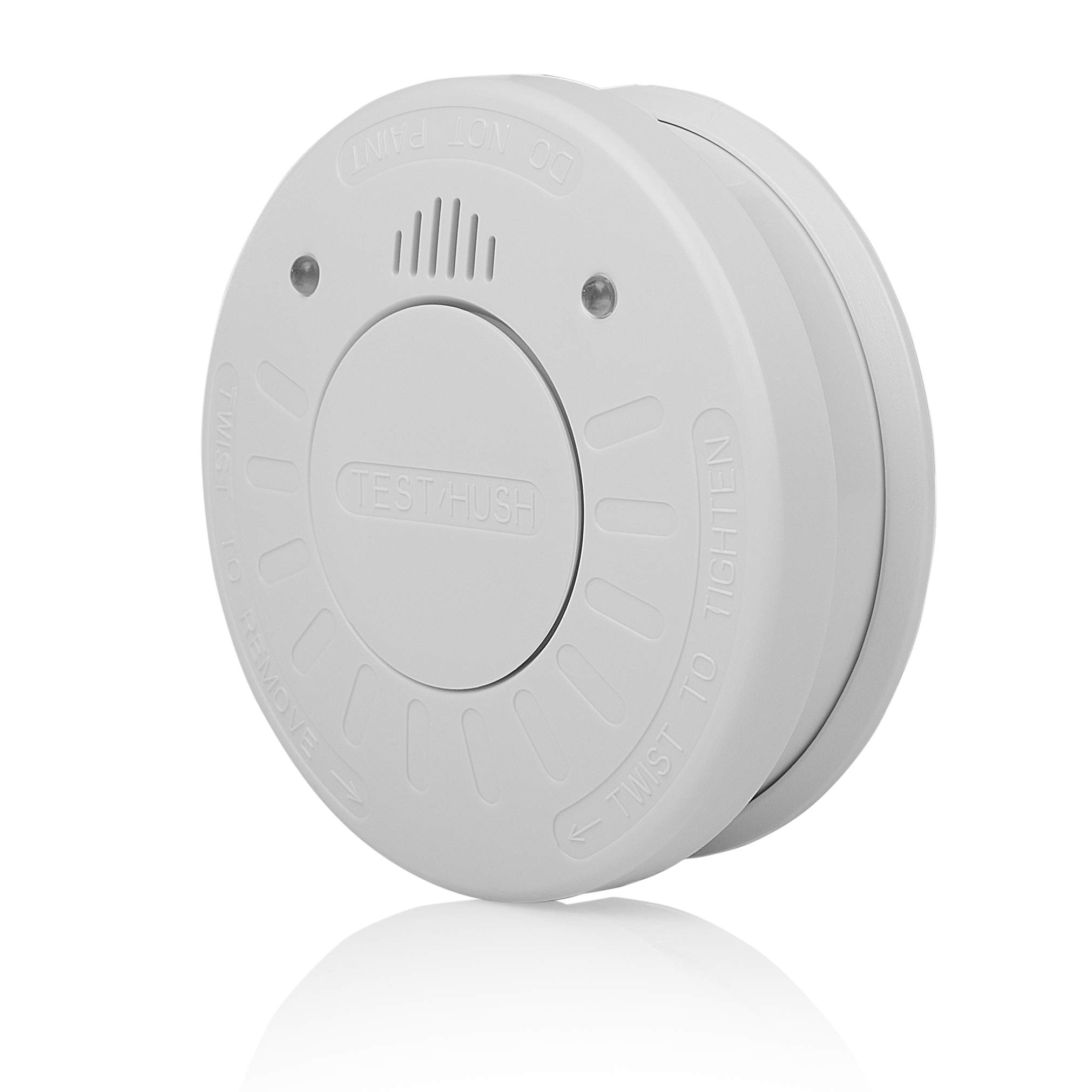 Smartwares Czujnik dymu – 10 lat żywotności baterii, znak jakości Q, przycisk kontrolny, 85 dB, RM520