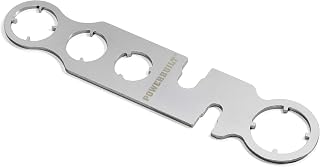 Powerbuilt Universal Antenna Wrench – Removes Antenna Bezel Nuts and Masts on Most Domestic and Import Vehicles – 6 Size Options for Easy, Damage-Free Removal - 640922