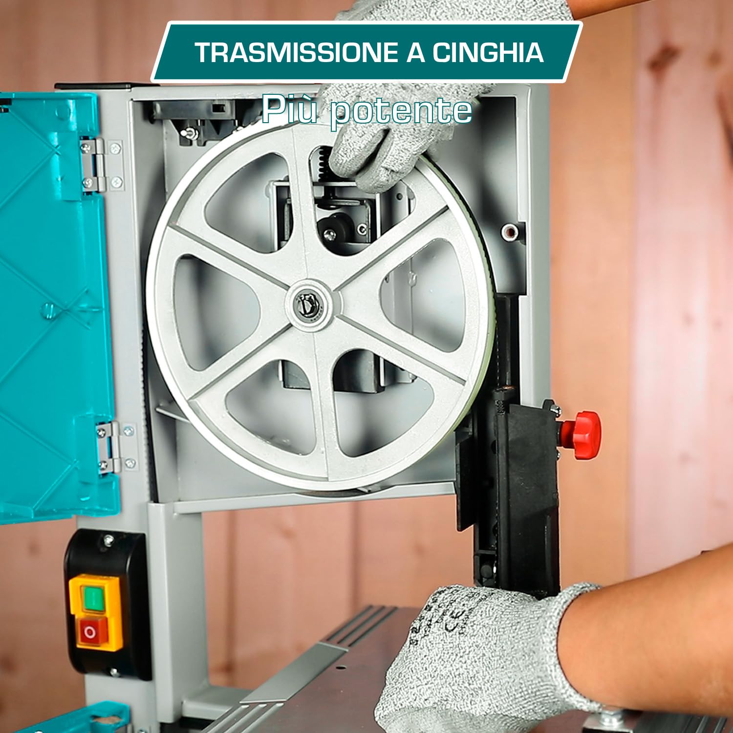 Total Tools Sierra de cinta 350W ts730301