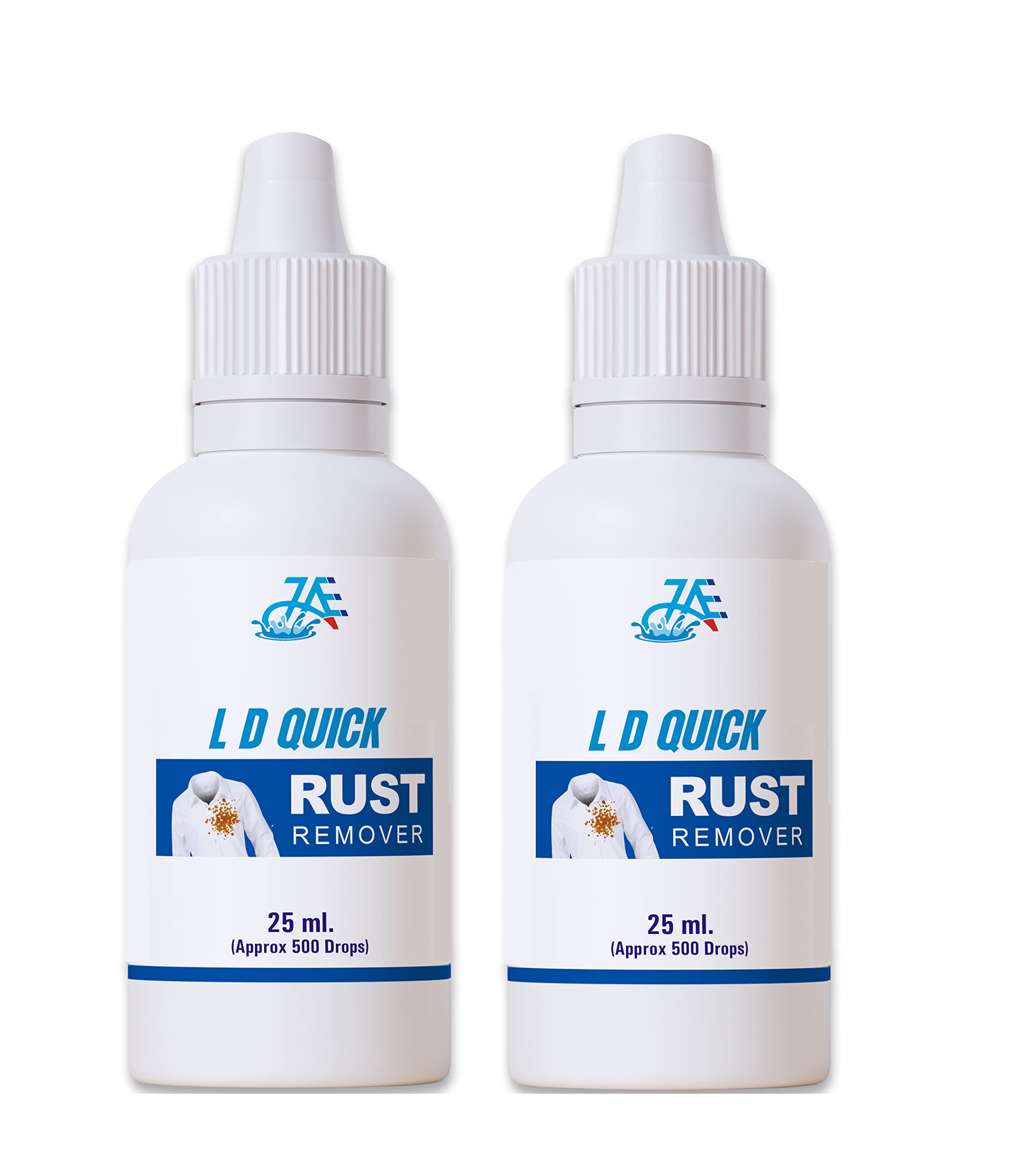 Jay Ambe Enterprise LD Quick Rust Stain Remove | Instant and Easy to Use | Kapde Se Jang Ke Daag Nikale | 25ml + 25ml (Pack of 2) (B0BJQ8JHHD) Amazon Price History, Amazon Price Tracker