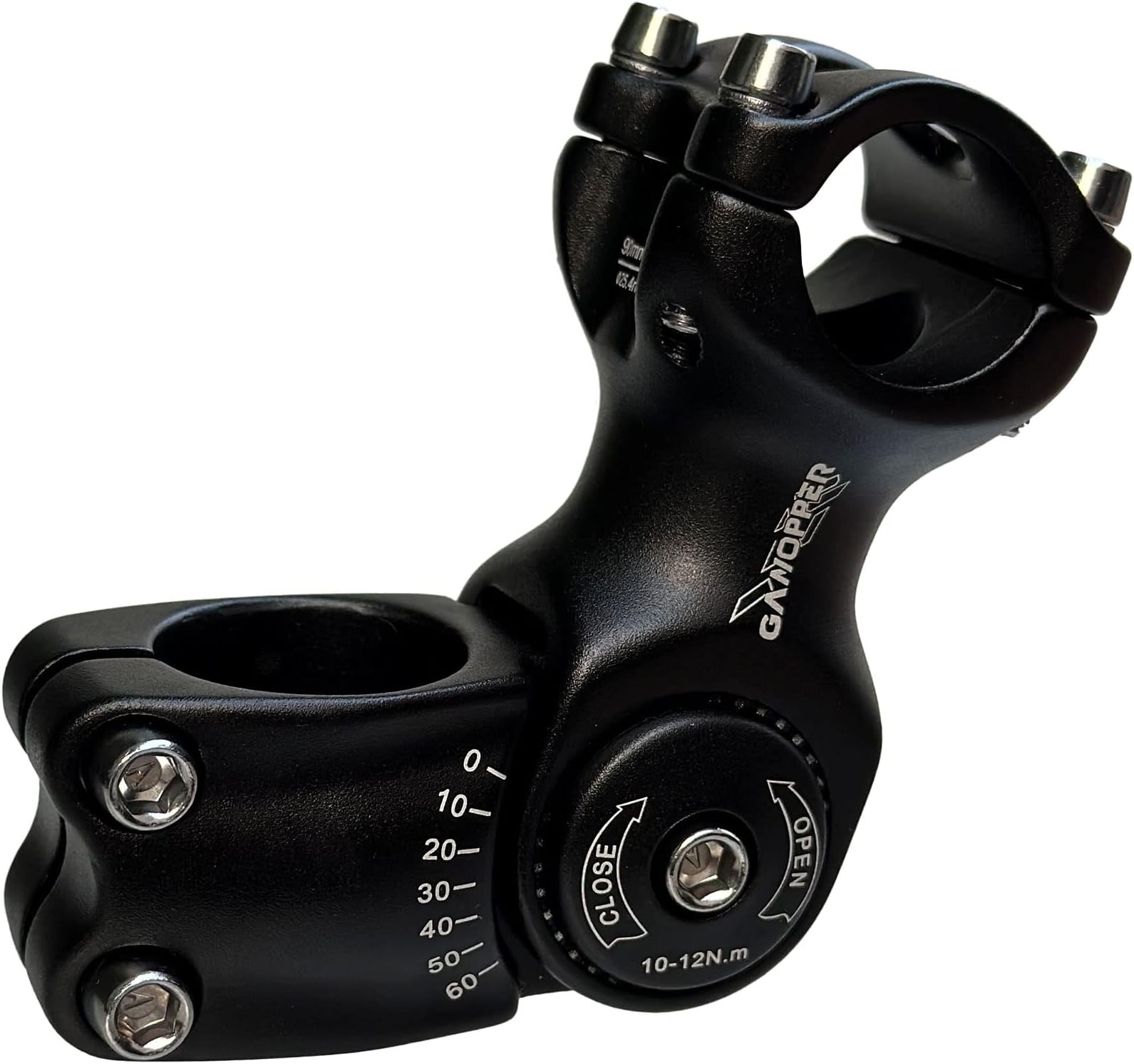 Fahrrad Vorbauten Riser,Fahrrad Lenker Extender 0~60 Grad Einstellbar