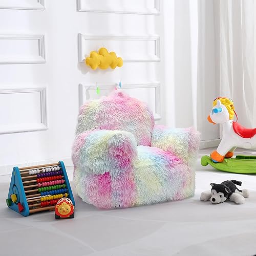 Miniatura 13 de Silla para niños pequeños, que brilla en la oscuridad, sofá puf para niños, sofá para niños pequeños, mini sofá, sillón con reposabrazos para niños,