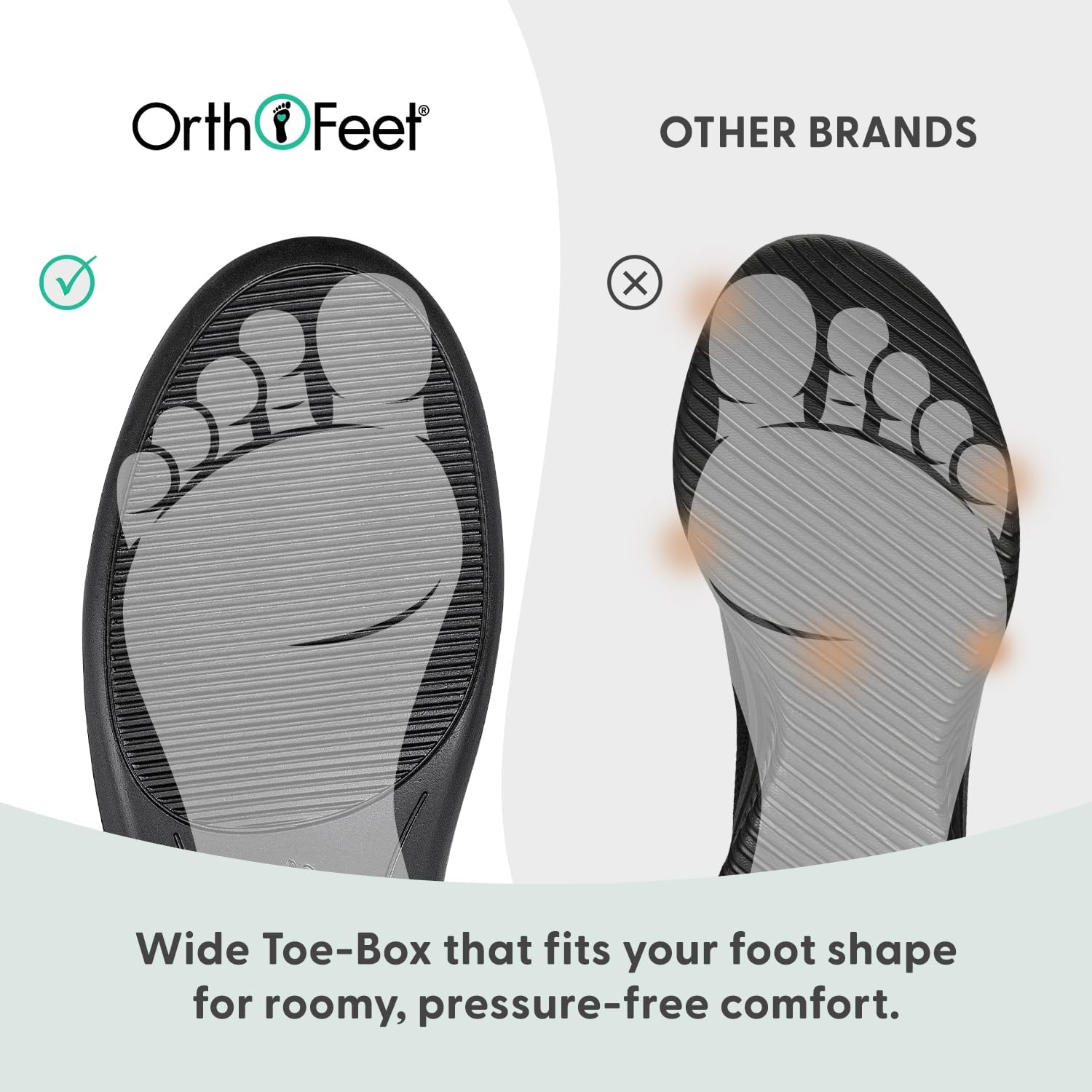 Orthofeet Women's Orthopedic Leather Ella Mary Jane Shoes - Image 6