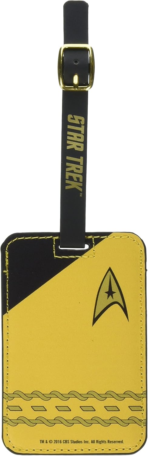 Star Trek: The Original Series – Uniform Luggage Tag [Gold]