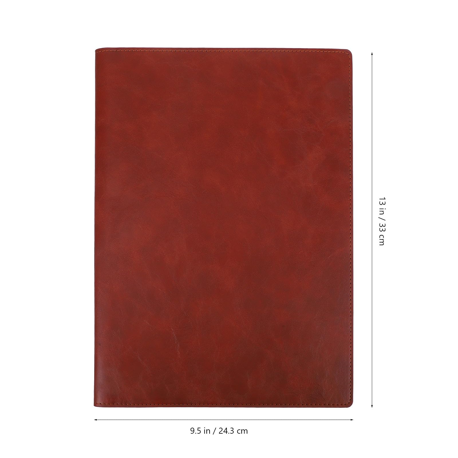 Gatuida Cartella Documenti Marrone in Pu Portablocco Portatile Design Multifunzionale per Ufficio e Studio Organizer Professionale A4