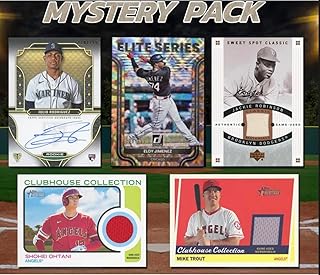 MLB Baseball Mystery Pack - Rookies, Autos, Relics