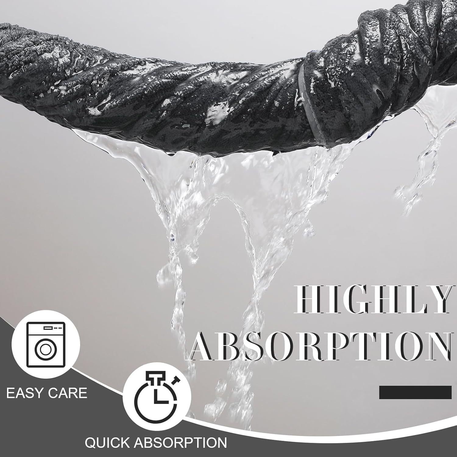 SmoothNovelty 4 Pcs Oversized Bath Towels 40 x 80 Inch, Extra Large Bath Sheets Microfiber Lightweight & Quick Dry, Jumbo Shower Towels for Adults Beach, Gym, Pool, Spa, Travel (Dark Gray)