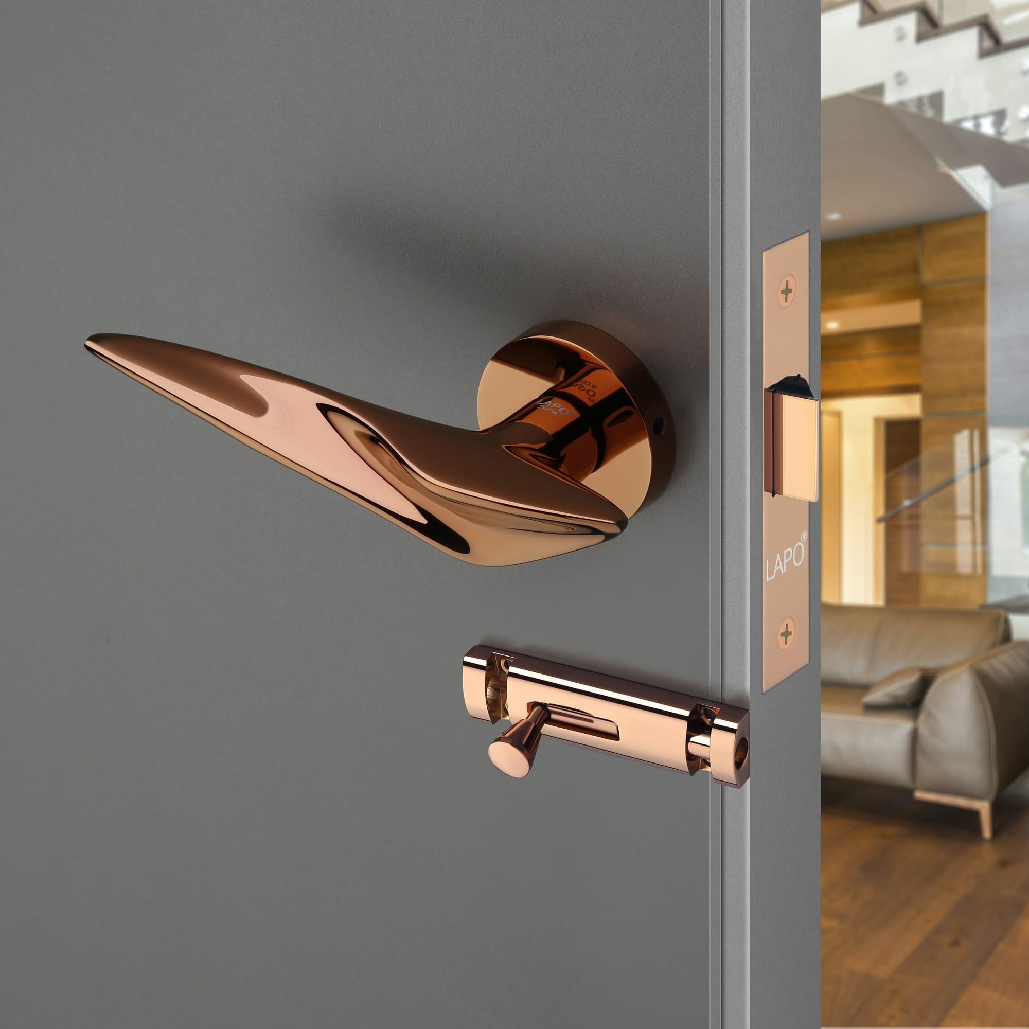 LAPO Mortise Lock - Secure & Stylish Door Lock -8