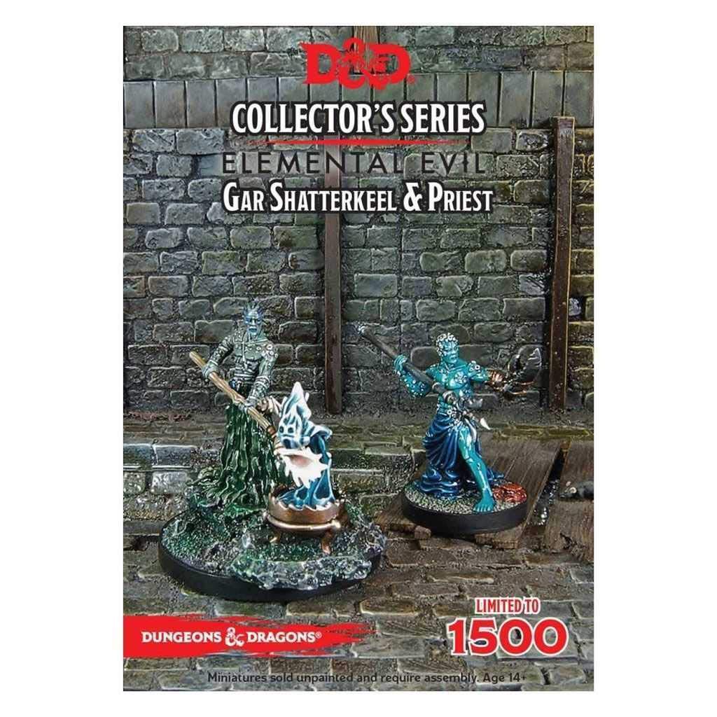 Gale Force Nine GF971041 "Temple of Elemental Evil Gar Shatterkeel and Priest 2 Figures" Toy
