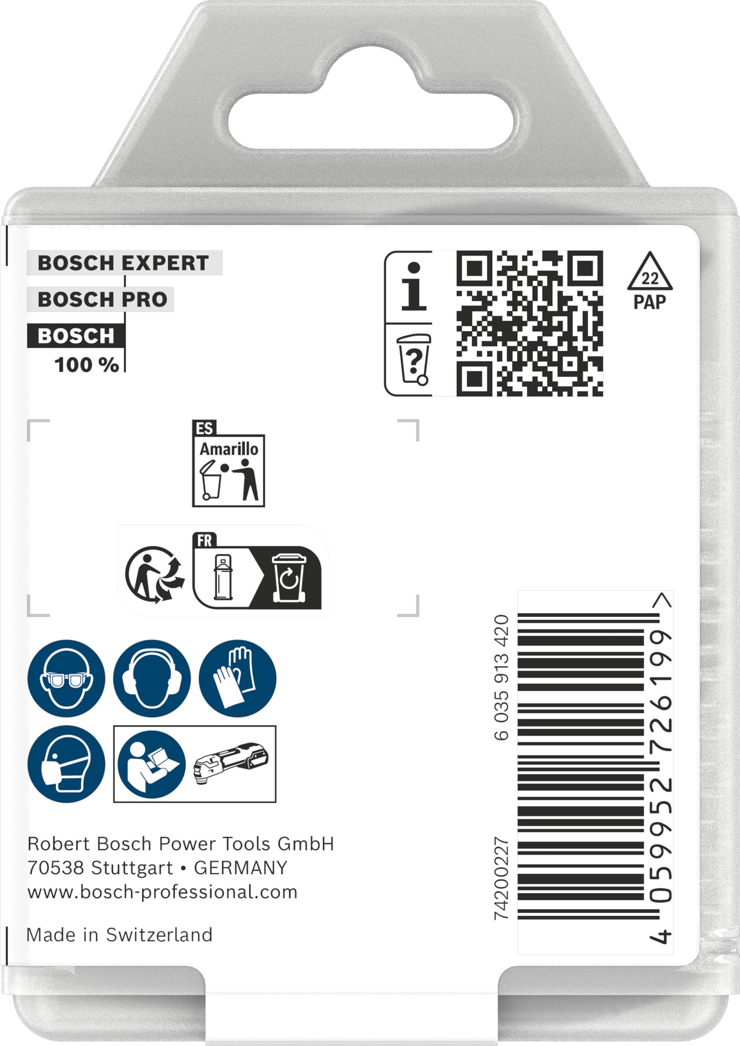 Bosch 10x Brzeszczot segmentowy ACZ 85 MT4 (do Moździerz, Gazobeton, Ø 85 mm, Professional Akcesoria Narzędzie wielofunkcyjne)