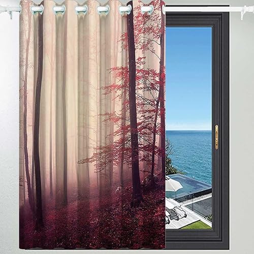 Miniatura 2 de Cortinas para Habitacion Cortinas para Habitacion - Cortinas opacas a prueba de sonido, para puerta, garaje, cortina con ojales y aislamiento