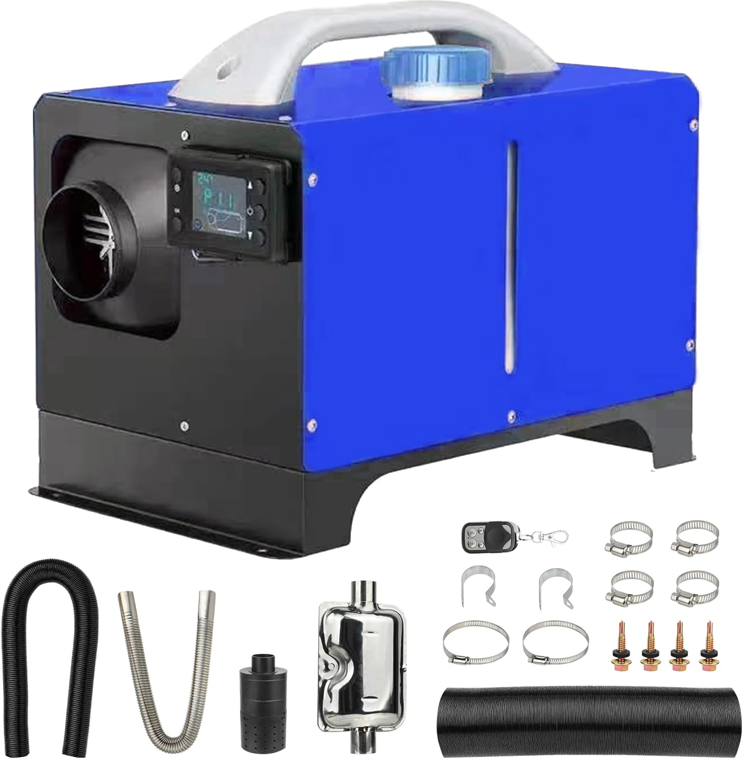 5KW8KW Diesel Air Heater All in One, Portable Diesel Heater for Campers, 12V