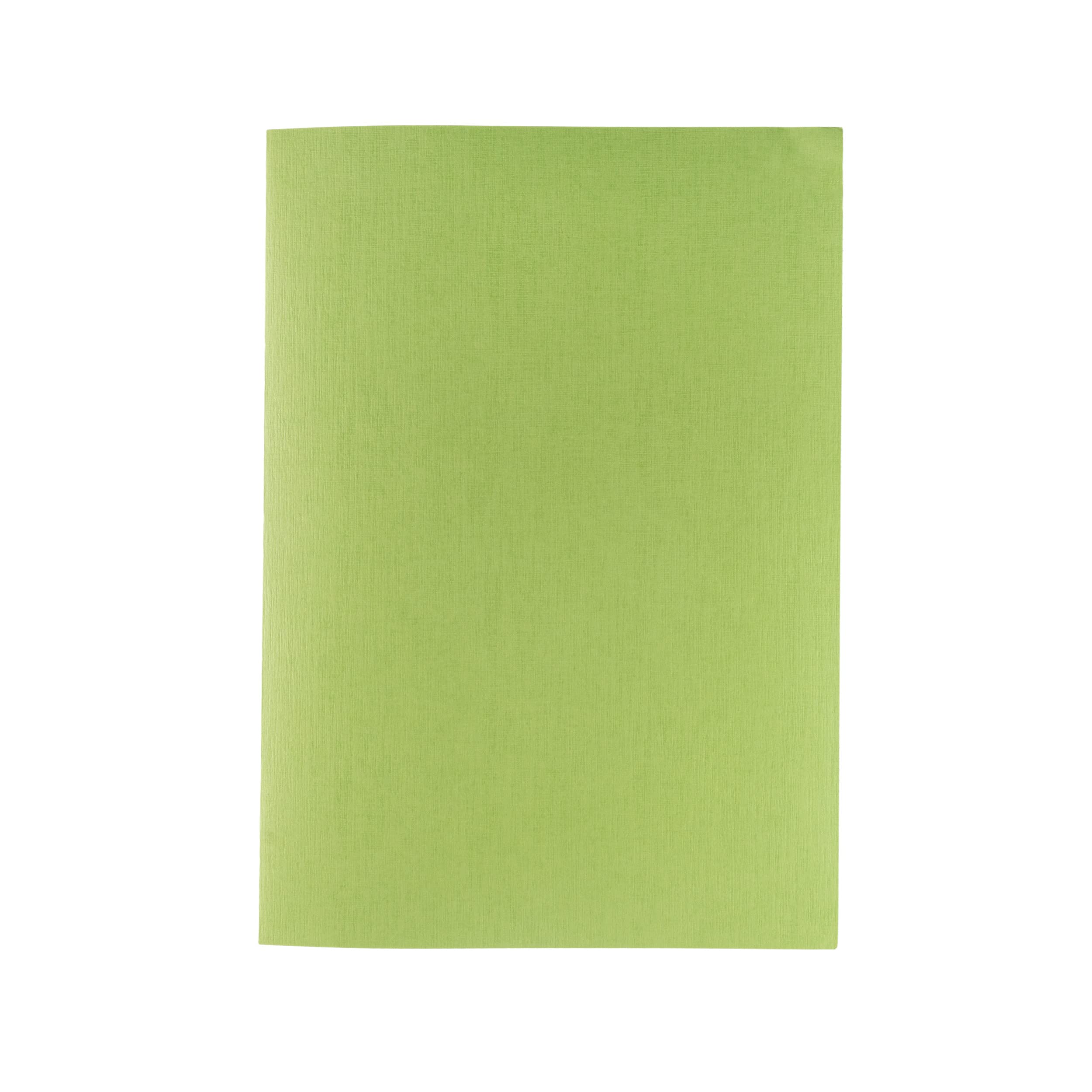 Cahier A4 Fabriano Ecoqua Plus avec reliure colle et pages pois vert