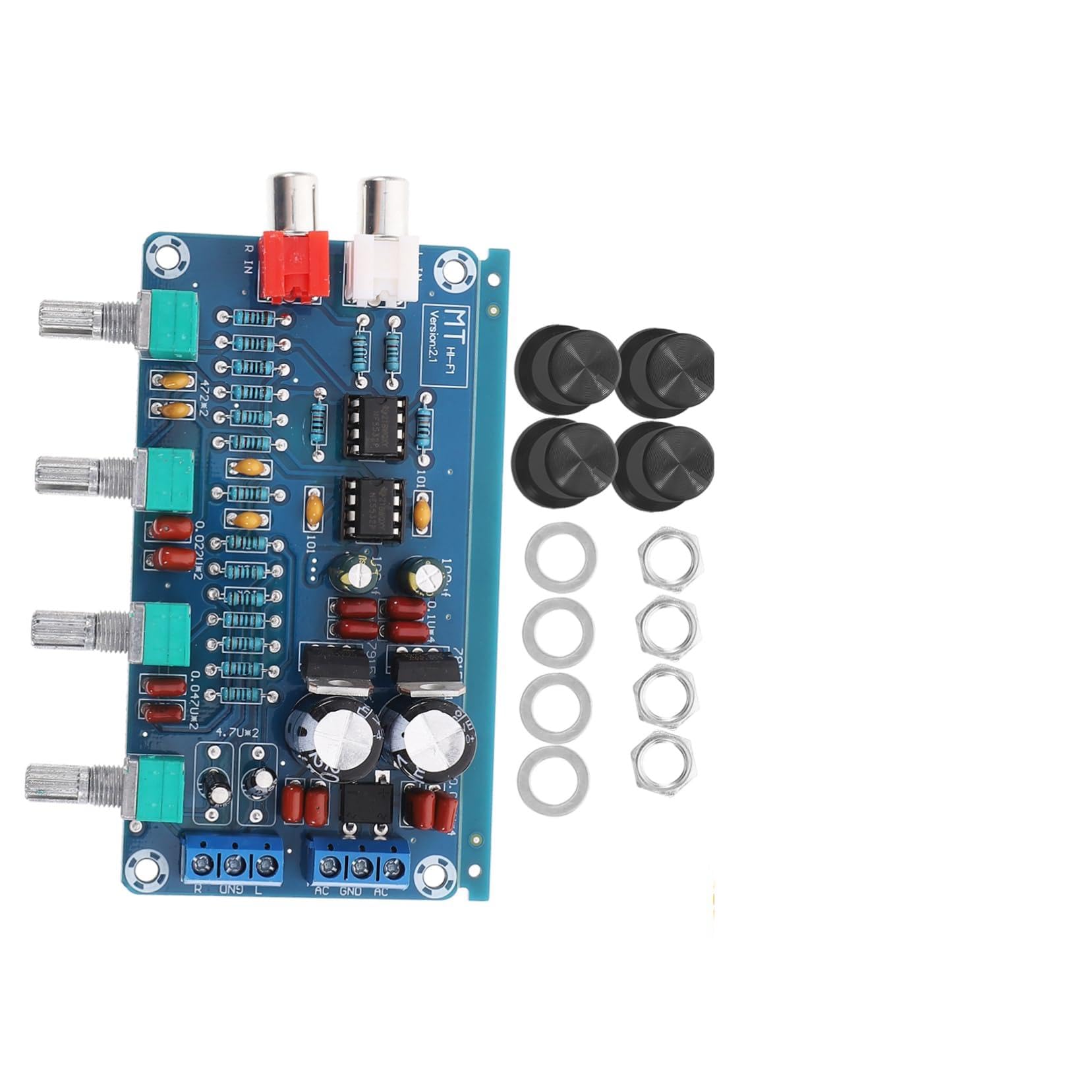 ARTIBETTER Digital Amplifier Board Mixing Board for Car Subwoofer Plate Amplifier Amp