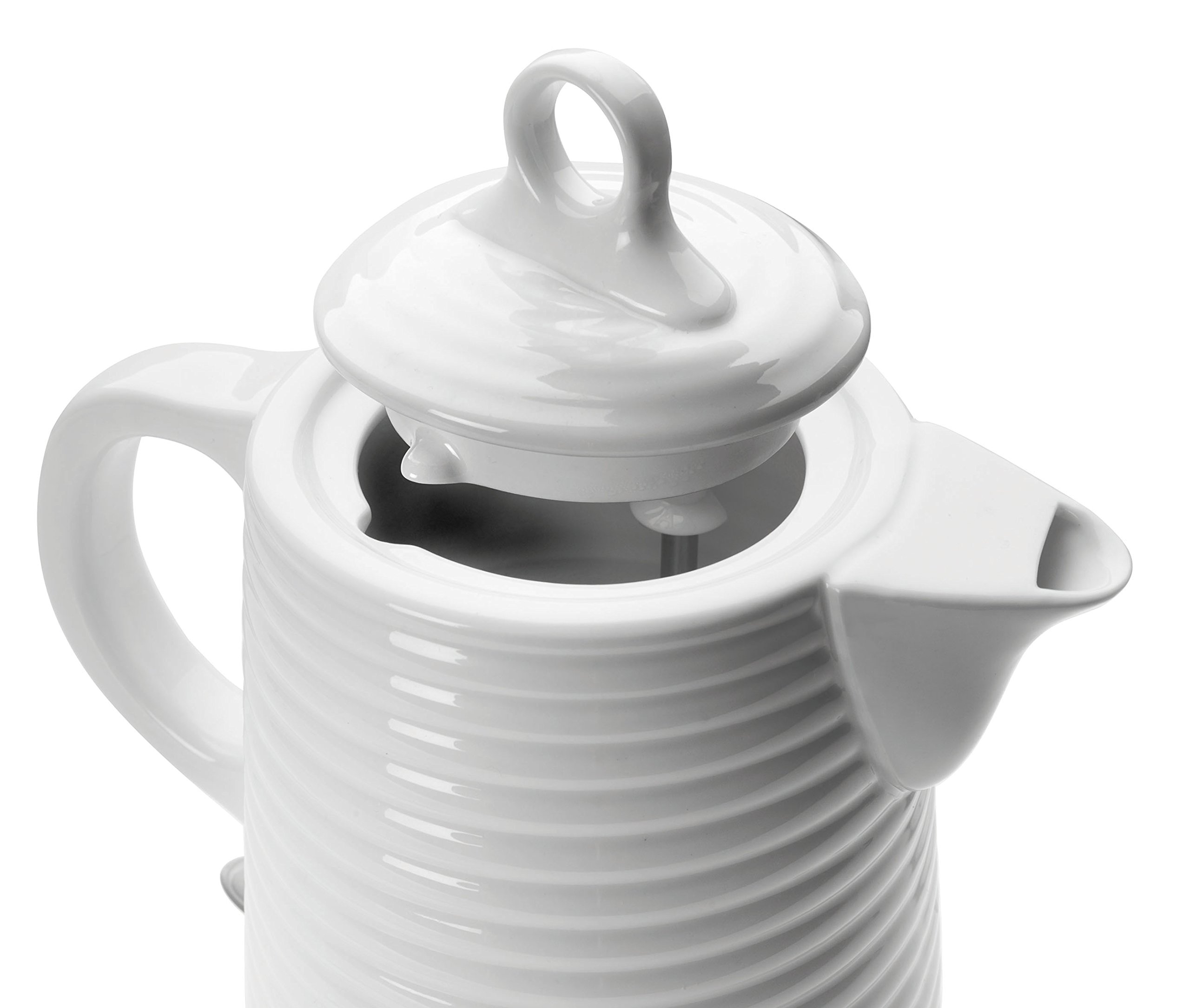 Lacor 69276 Gala ceramiczny czajnik elektryczny, biały