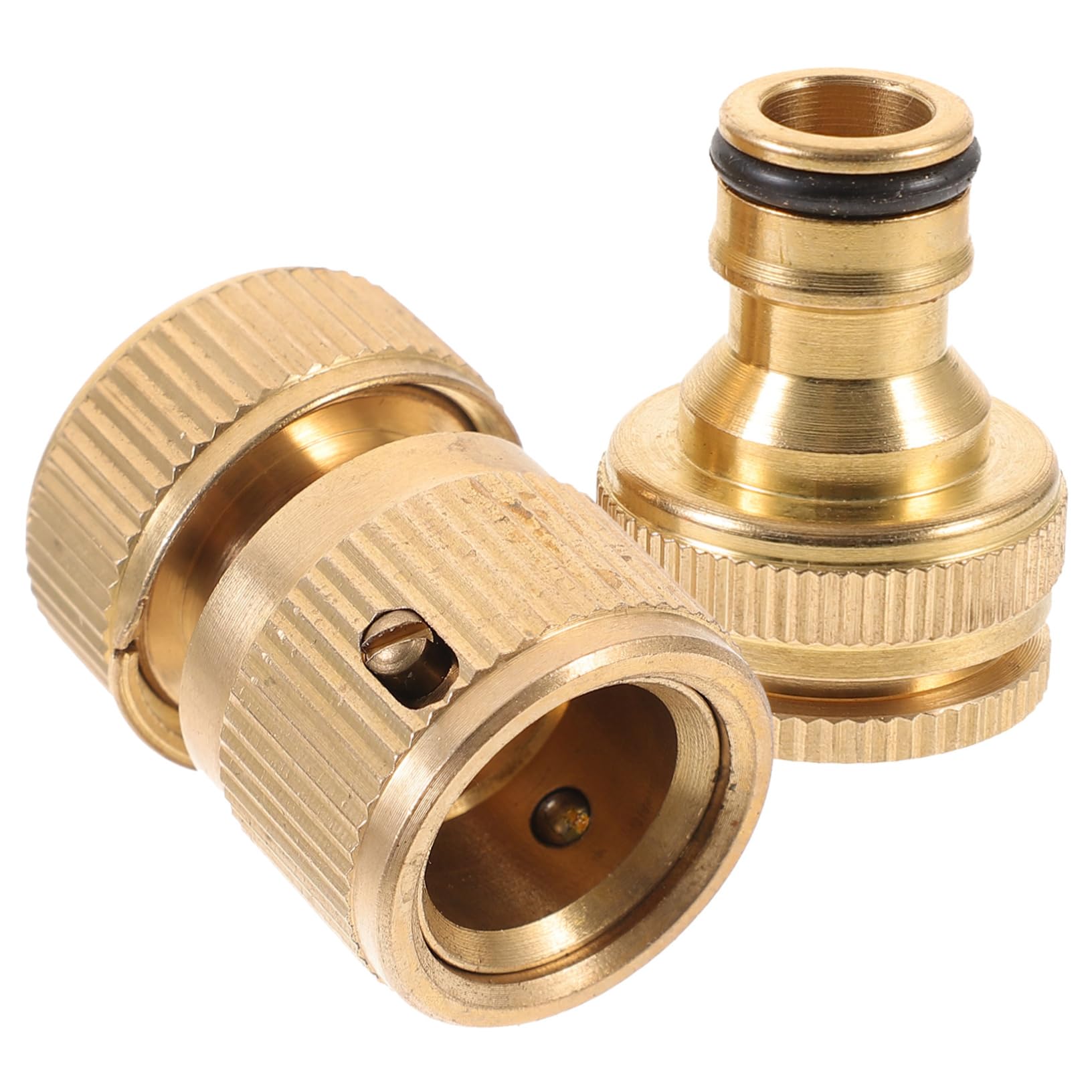 ABOOFAN 4 Paia Raccordo Rapido per Tubo da Giardino e Connettore per Facile Installazione e Manutenzione Adatto Irrigazione e Accessori per Giardino