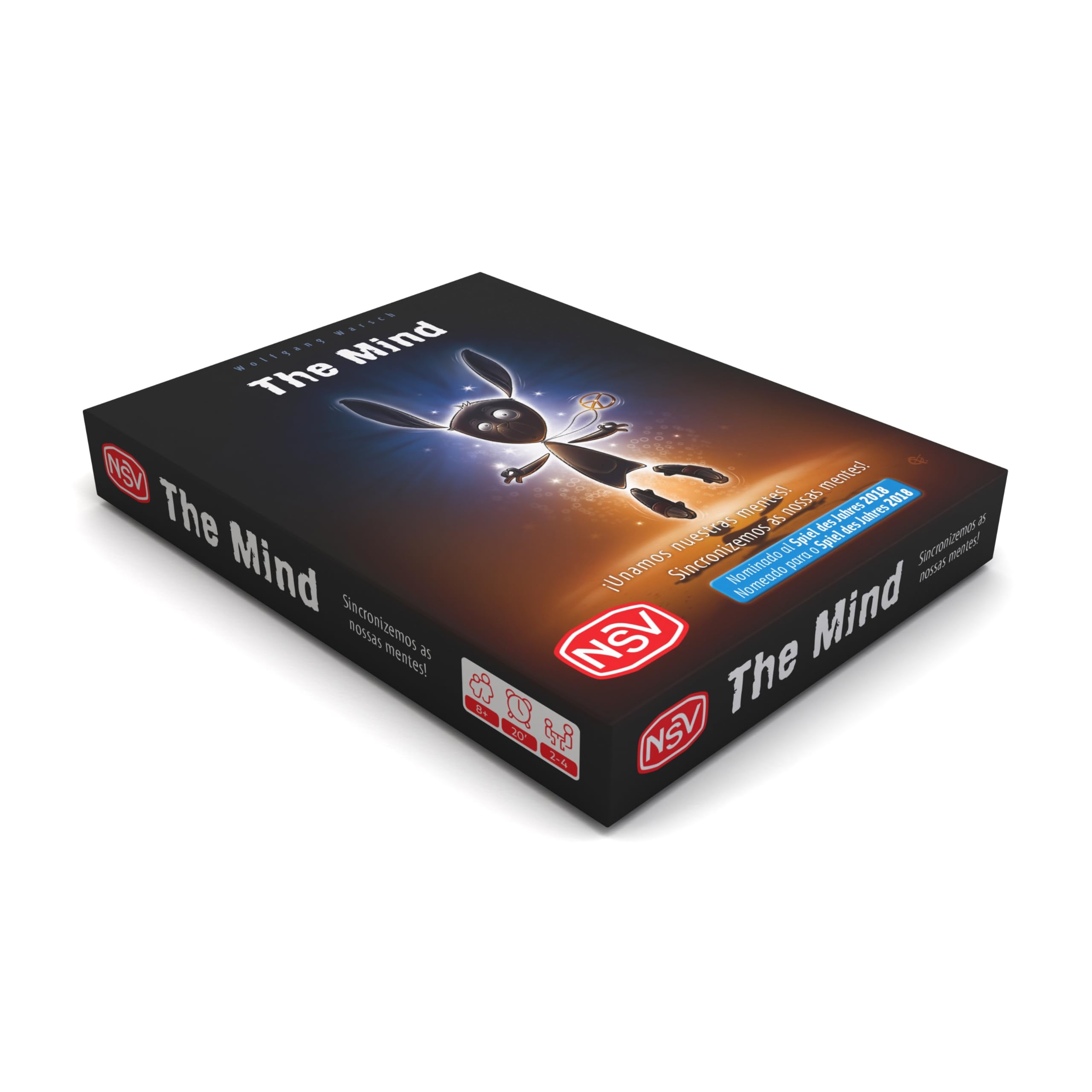NSV The Mind Juego de Cartas Cooperativo Conecta tus mentes y desafía tus límites. Edición en Español.