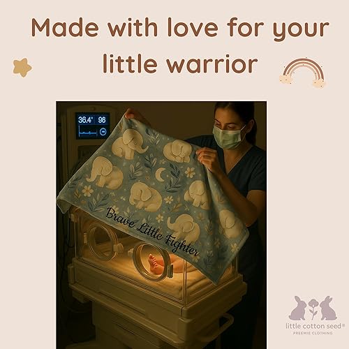 Miniatura 8 de Manta personalizada para recién nacido, gorro de nudo, traje de regreso a casa, canastilla para bebé recién nacido, regalo esencial de Navidad para