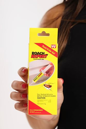 Pack Of 2 Roach Expert Cockroach Killing Gel 5g