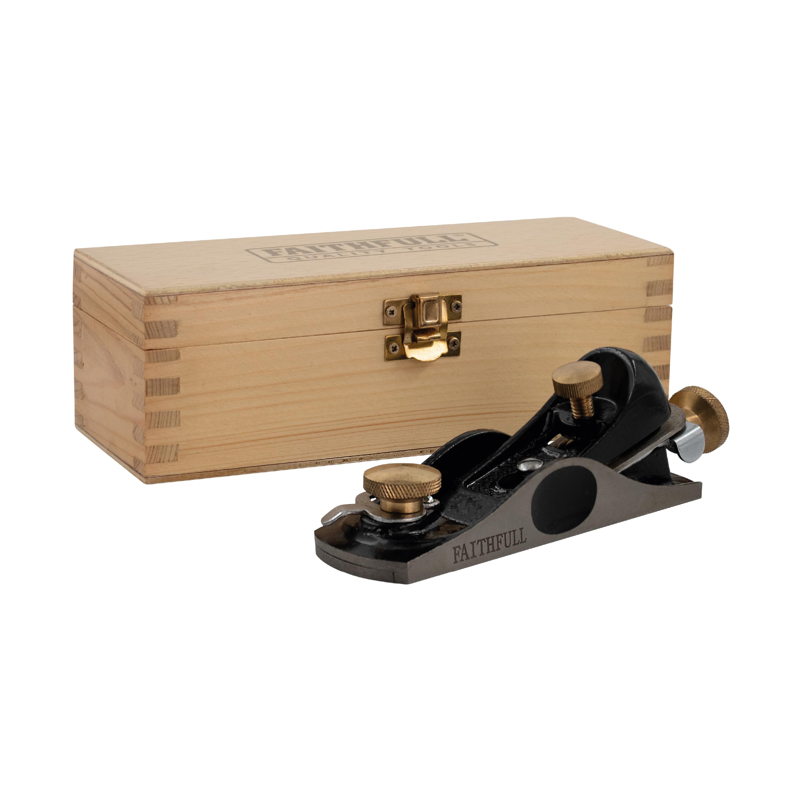 No.60 1/2 Block Plane in a Wooden Box