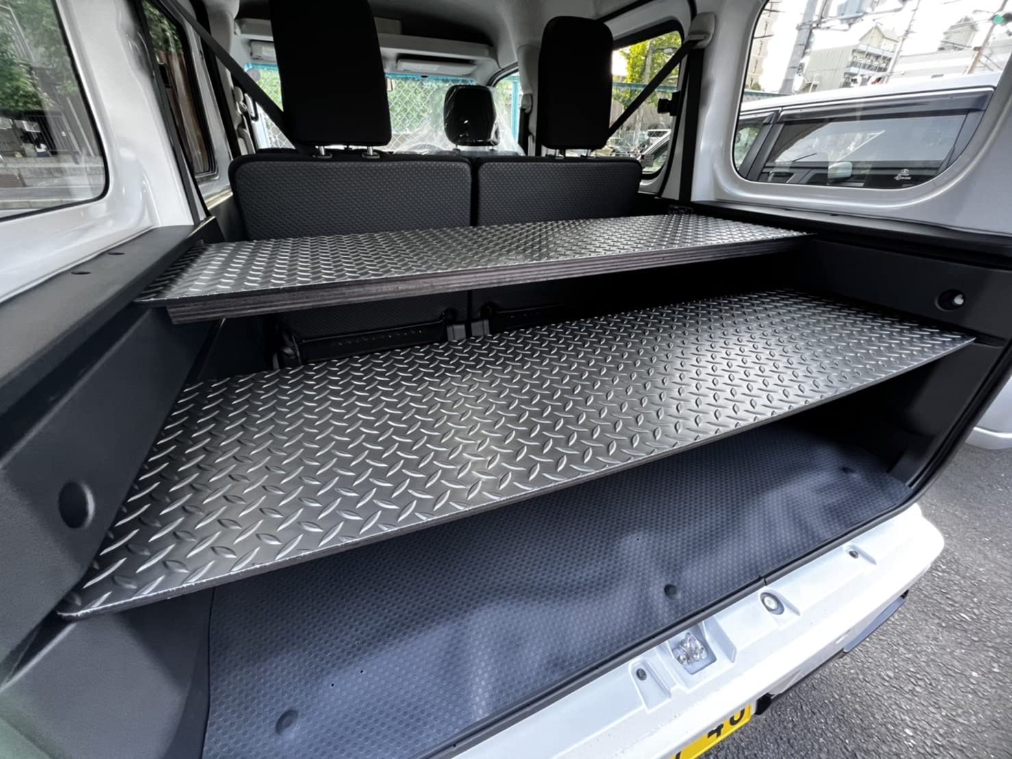 Amazon | 新型アトレー用ラゲッジボード2枚セット | リアボード | 車 