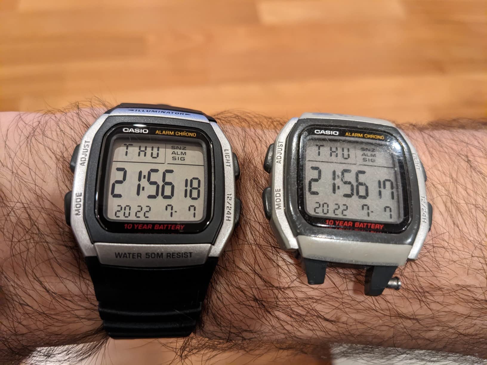 Casio W96H-2AV | Orologio Digitale Uomo | Sportivo E Resistente | Colore Blu