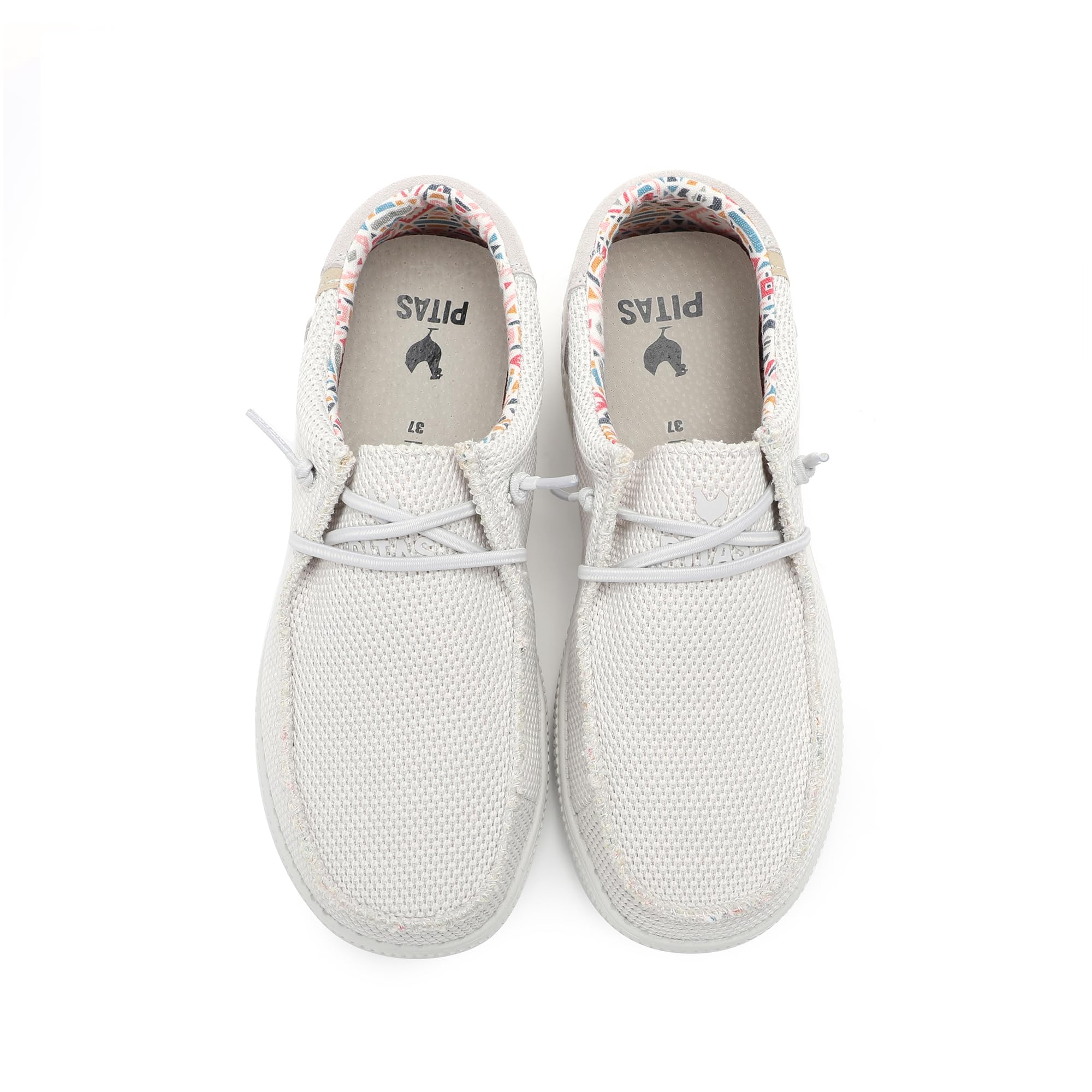 PITAS | WP150 Gaia | Mocasines de Mujer | Náuticos Casual | Zapatillas de Tela | Zapatos sin Cordones | Deportivas Casuales | Calzado de Walkinpitas