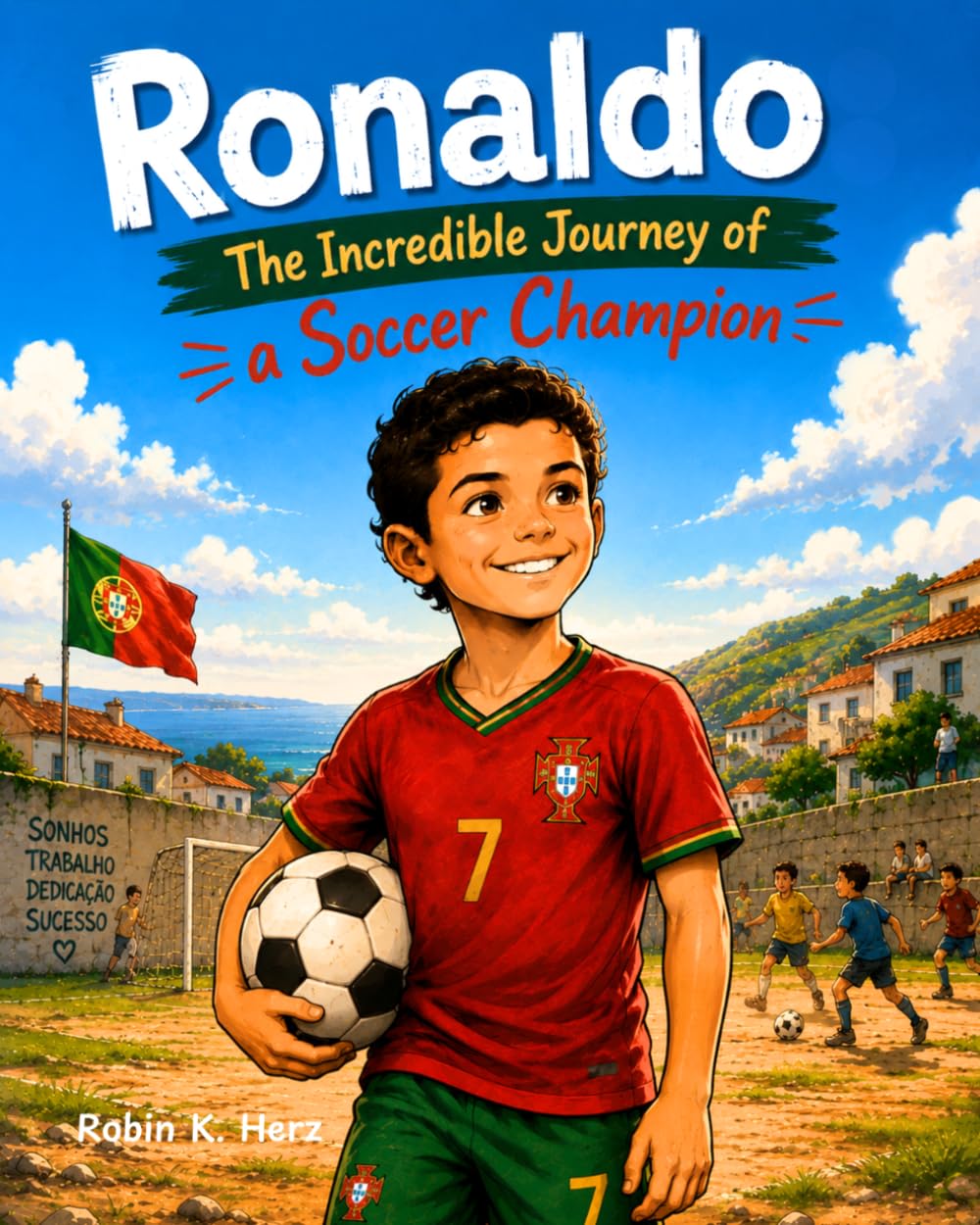 Ronaldo: The Incredible Journey of a Soccer Champion: An Illustrated Biography Book for Kids