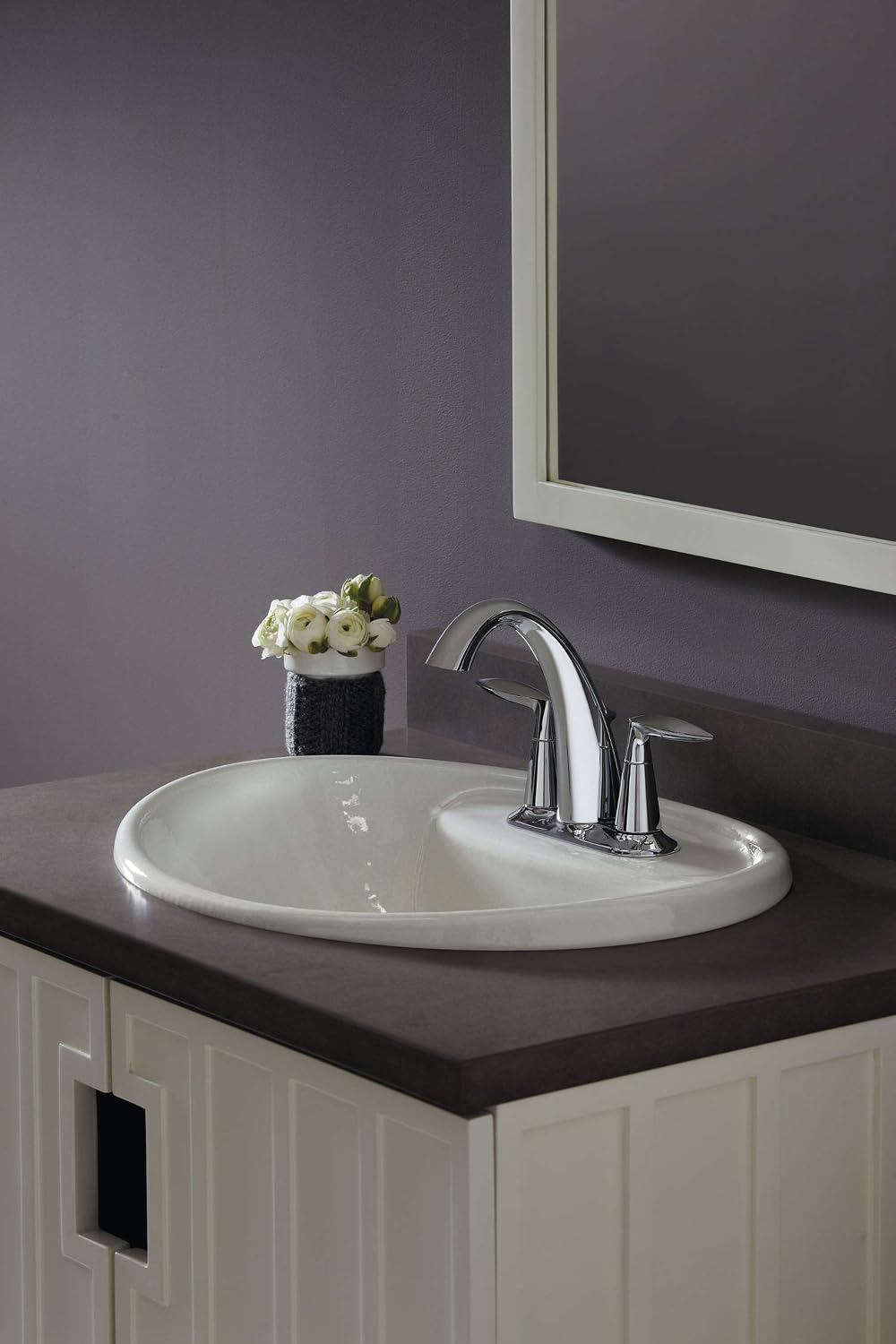 Exclusive Discount 80% Offer Bathroom Faucet by KOHLER, Bathroom Sink Faucet, Alteo Collection, Centerset Faucet, Polished Chrome, K-45100-4-CP