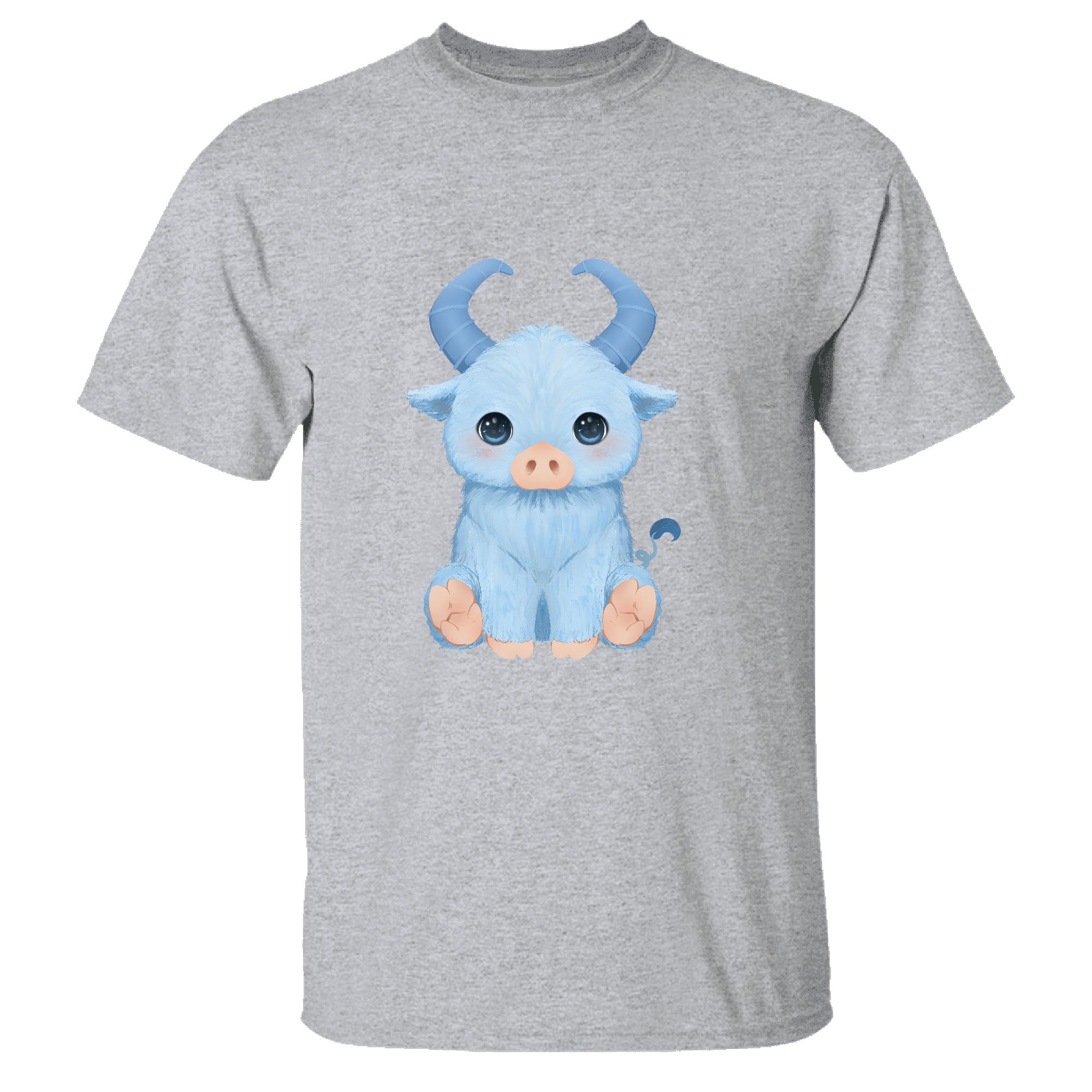 Adorable Blue Creature Gift for Ultrapet Lovers Gray Men Women Multicolor T shirt