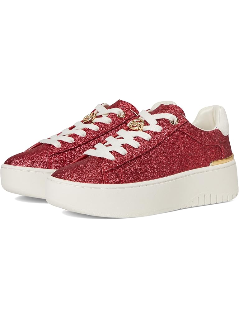 Red Michael Kors Dottie Lace-Up