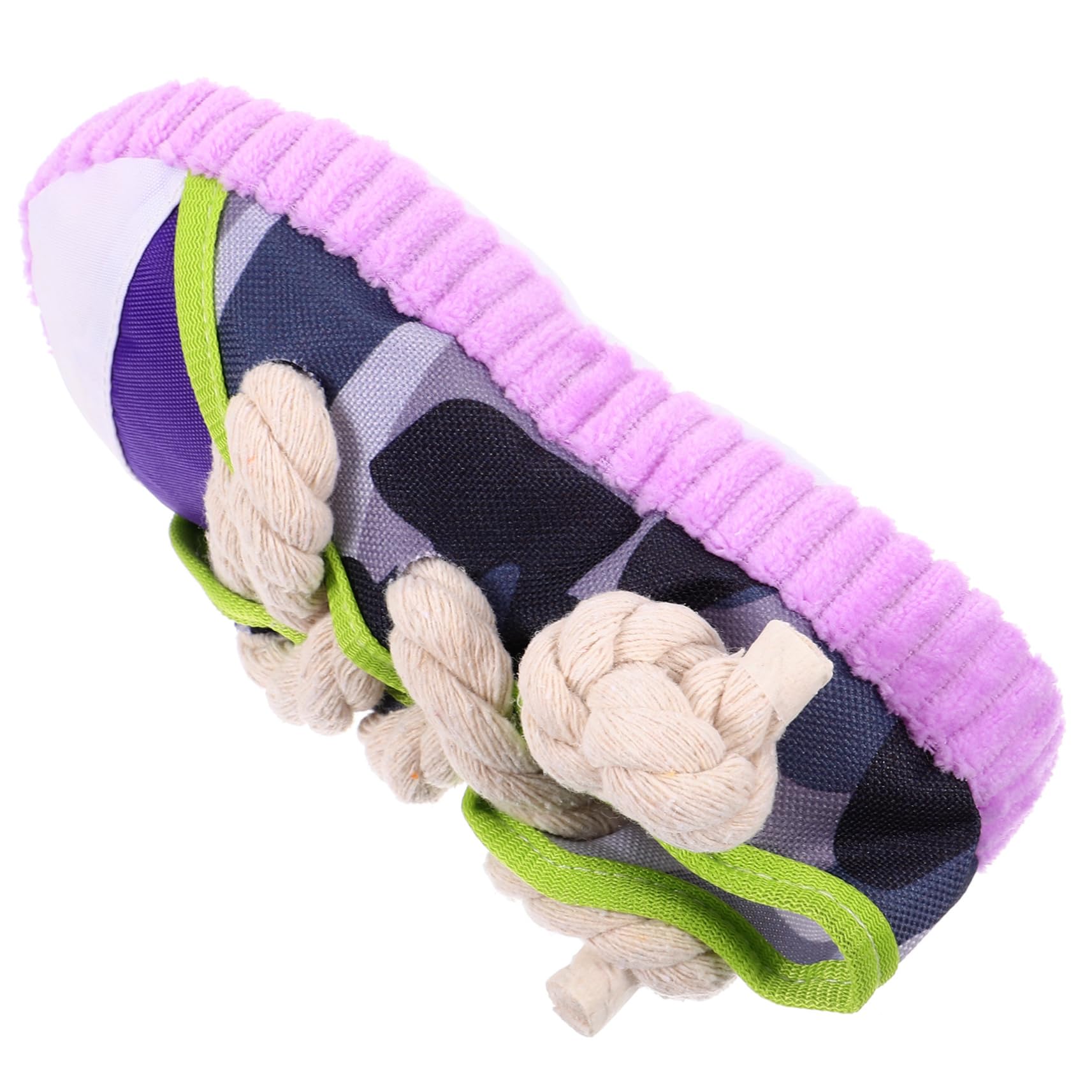 Luxshiny Jouet à Mâcher pour Chiens Petits De Chaussure, Jouet Sonore en Plastique Solide, Couleur Violet, pour Dents De Chiots Et Animaux De Compagnie