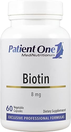 Biotina 8mg - 60 cápsulas vegetales