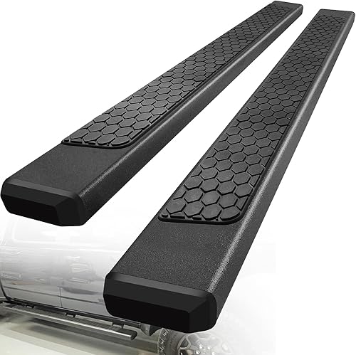 Miniatura 1 de Estribos de 6.5 pulgadas compatibles con Dodge Ram 1500 Crew Cab 2019-2025 (excepto Ram 25003500Classic)  Cabina de tripulación - Barras de escalón