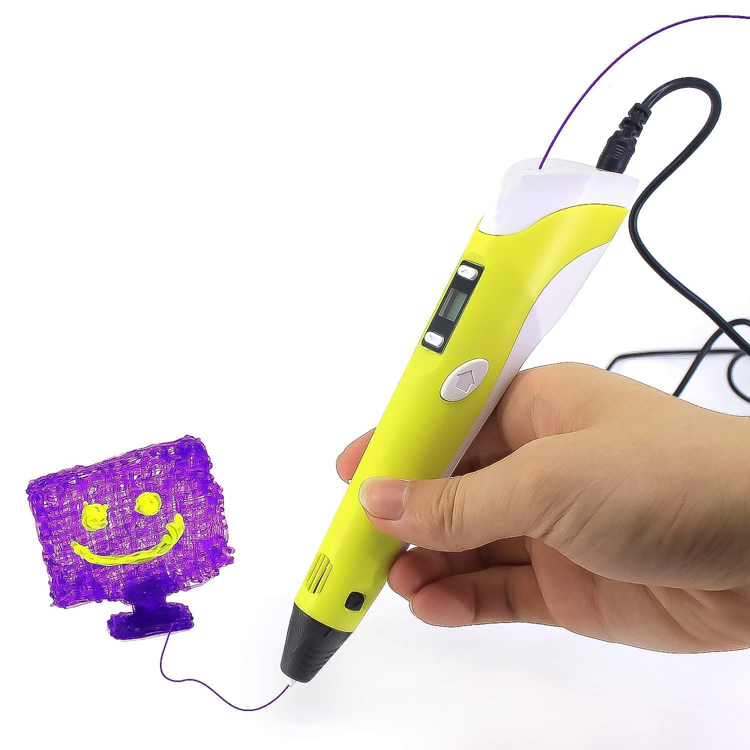 Horizonite 3D Printing Pen Set Easy Drawing Pen for Kids and Adults | Creative 3D Pen for Art, Crafts, DIY Projects, and Educational Fun with 3 Filament USB Cable User Manual-picture-17