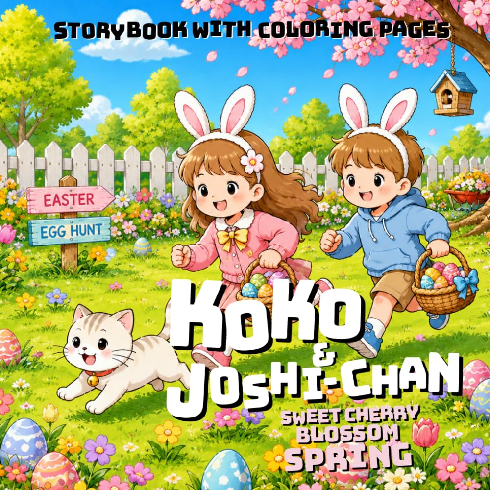 Koko&Joshi-Chan: Sweet Cherry Blossom Spring