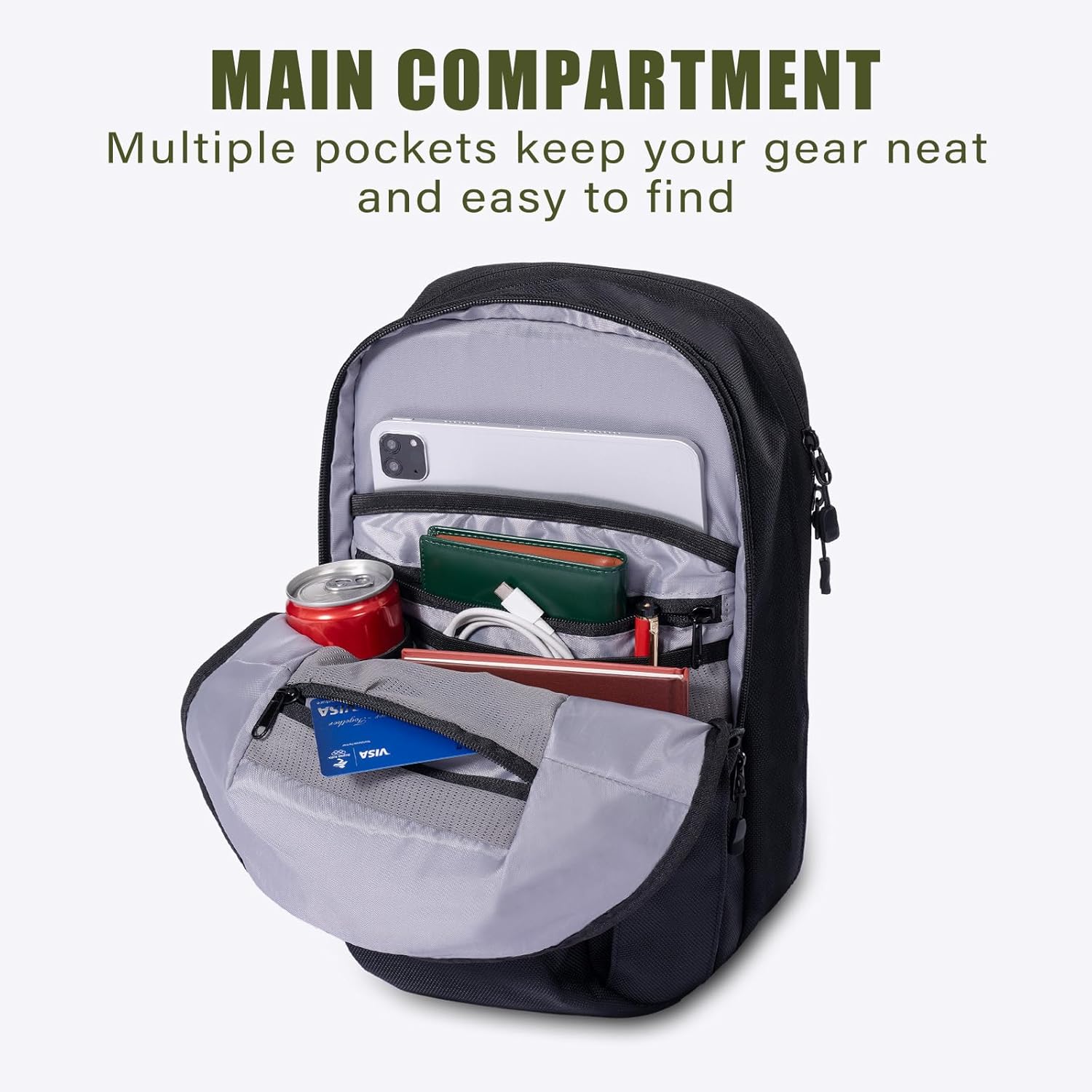 MUNALO Concealed Carry Bag for Men & Women - CCW Sling Bag, Tactical Crossbody/Cross Body EDC Holster Bags for Pistol/Gun - Ideal for Trigger Coverage & Quick Draw Access