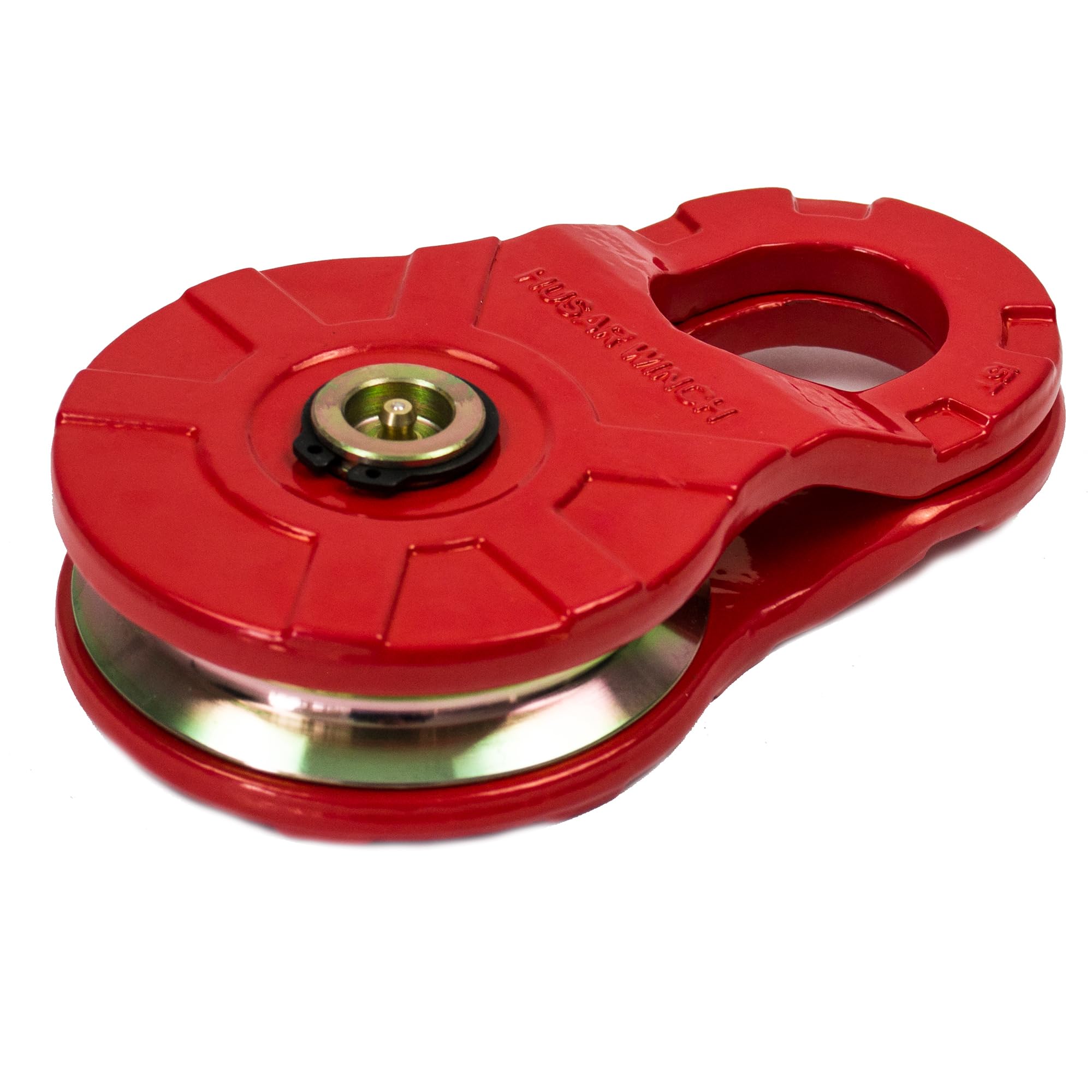 Poulie de Mouflage S 15T, Capacité de Charge 15000 kg Double la Force de Traction, change la direction du Corde,Soulage le Moteur idéal pour Traction,Camions,Remorques et Tout-terrain,4x4