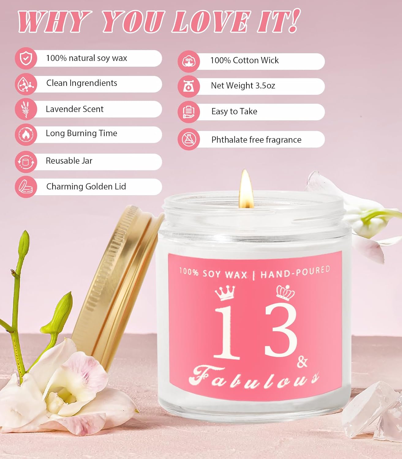 13th Birthday Gifts For Girls, Happy Birthday Gifts Stuff Ideas For 13 Year Old Teen Girls Daughter, Niece, Granddaughter, Sister Her - Image 4