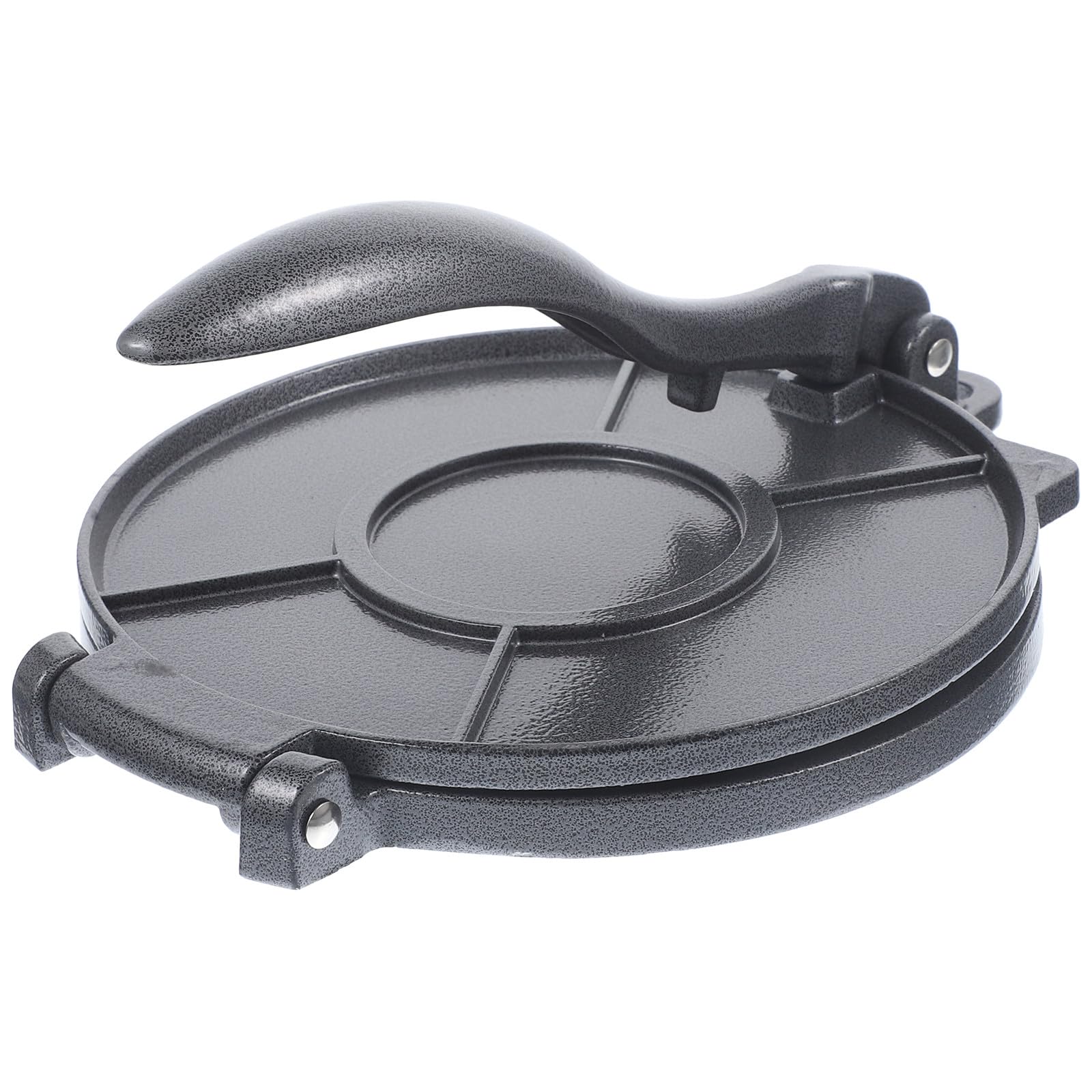 Abaodam Prensa para Hacer Tortillas de Aluminio Fundido, Aplastador de Masa para Tortillas de Maíz, Herramienta Resistente y Compacta para Cocina Tradicional