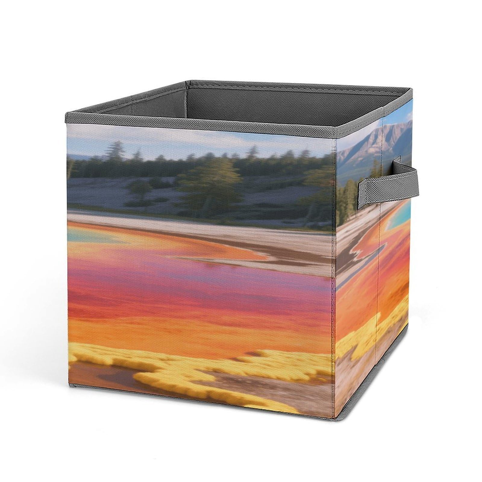 Fekiloot Style Grand Prismatic Springs Storage Bins Storage Baskets