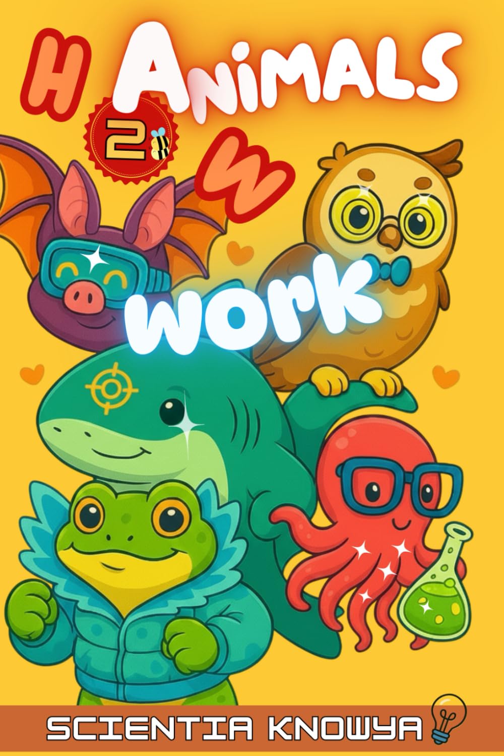 How Animals Work: Discover Nature’s Real Superpowers! Fun Science Facts & Answers for Curious Kids, Smart Teens & Animal Lovers. (How the World Works - The Curious Minds Collection)