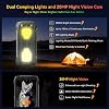 Blackview BV7300 Teléfono Rugerizado, 15000mAh/45W, Doble Luz de Campamento de 800LM, Cámara de Visión Nocturna, 18GB+256GB/2TB Smartphone Rugerizado Liberado Gemini IA, 50MP+32MP+20MP, 6.67" 90Hz, Android 14/Modo Guante/NFC 3