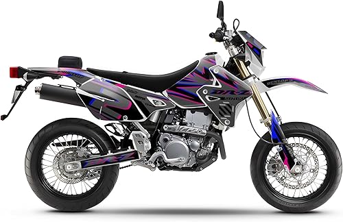 Miniatura 4 de Kalair GFX Kit de gráficos para Suzuki DRZ400SM (2001-2023) Vision Series White 21 Mil-Dirt - Adhesivos para motocicleta de pit bike, accesorios de