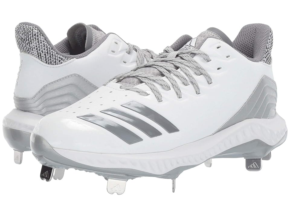 

adidas Icon Bounce (Footwear White/Grey Three F17/Grey Two F17) Women's Cleated Shoes