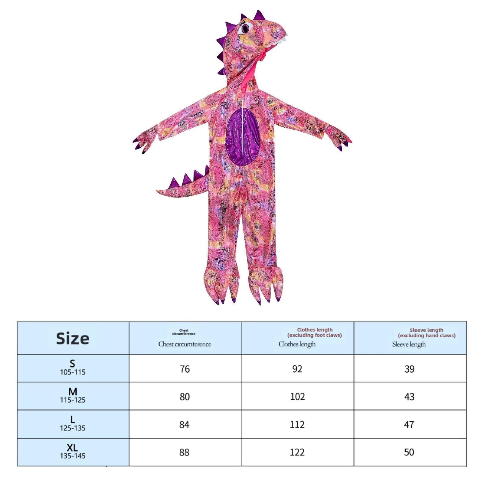 F Fityle Disfraz Dinosaurio para niños y niñas, Ideal para Fiestas Carnaval, XL