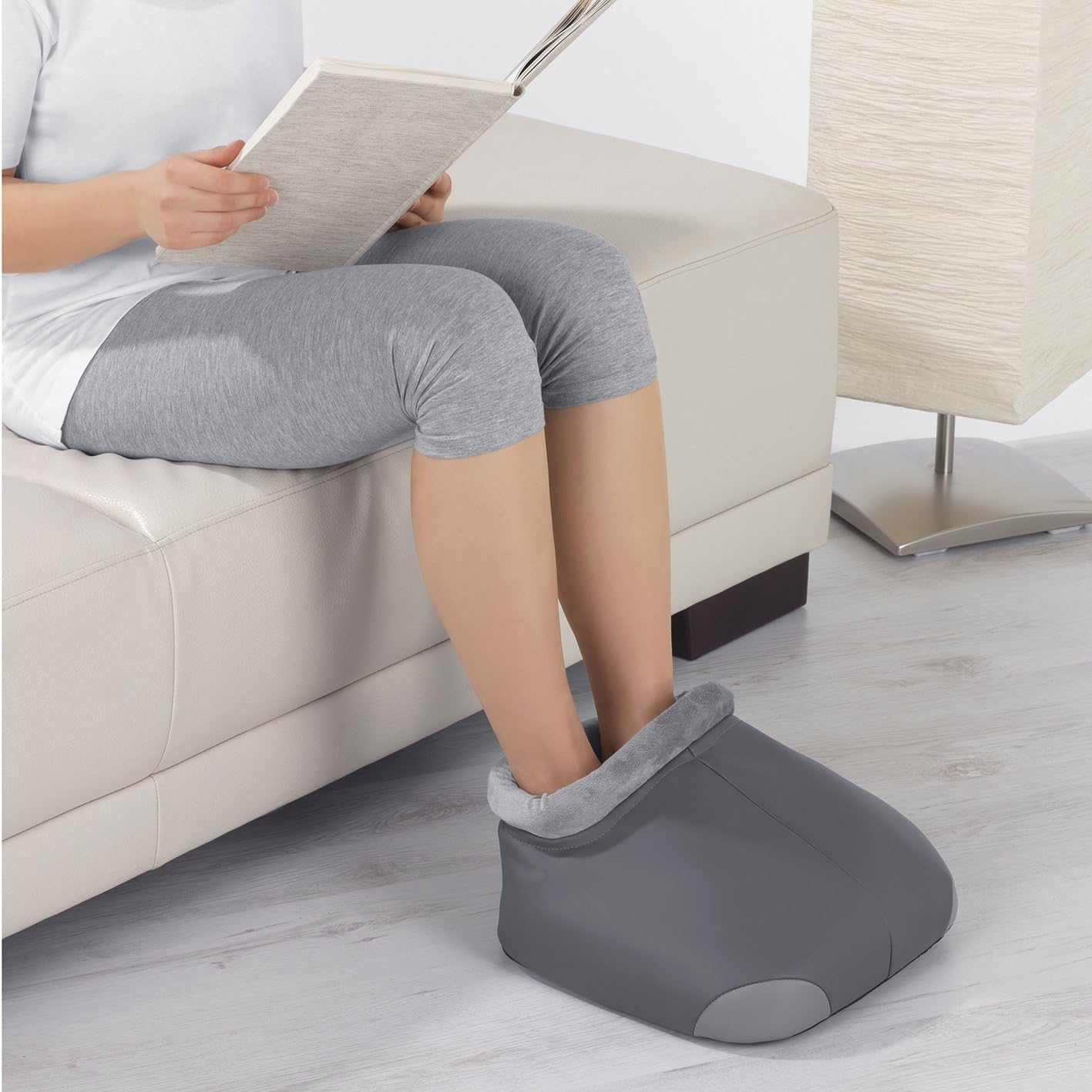 VITALmaxx Foot Massager Kneading Shiatsu Massage with Heat Rolling