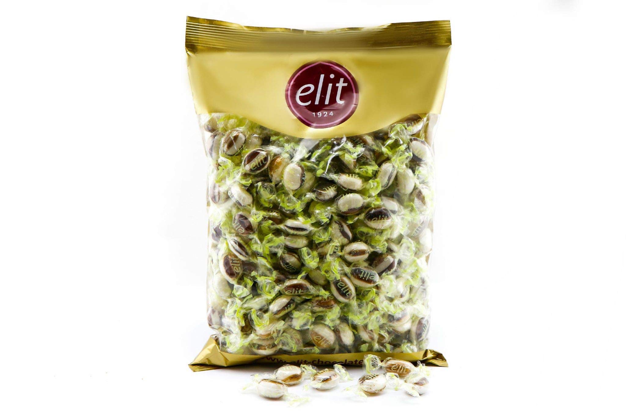 ELIT Milk And Caramel Flavor, Individually Wrapped Hard Candy 1KG